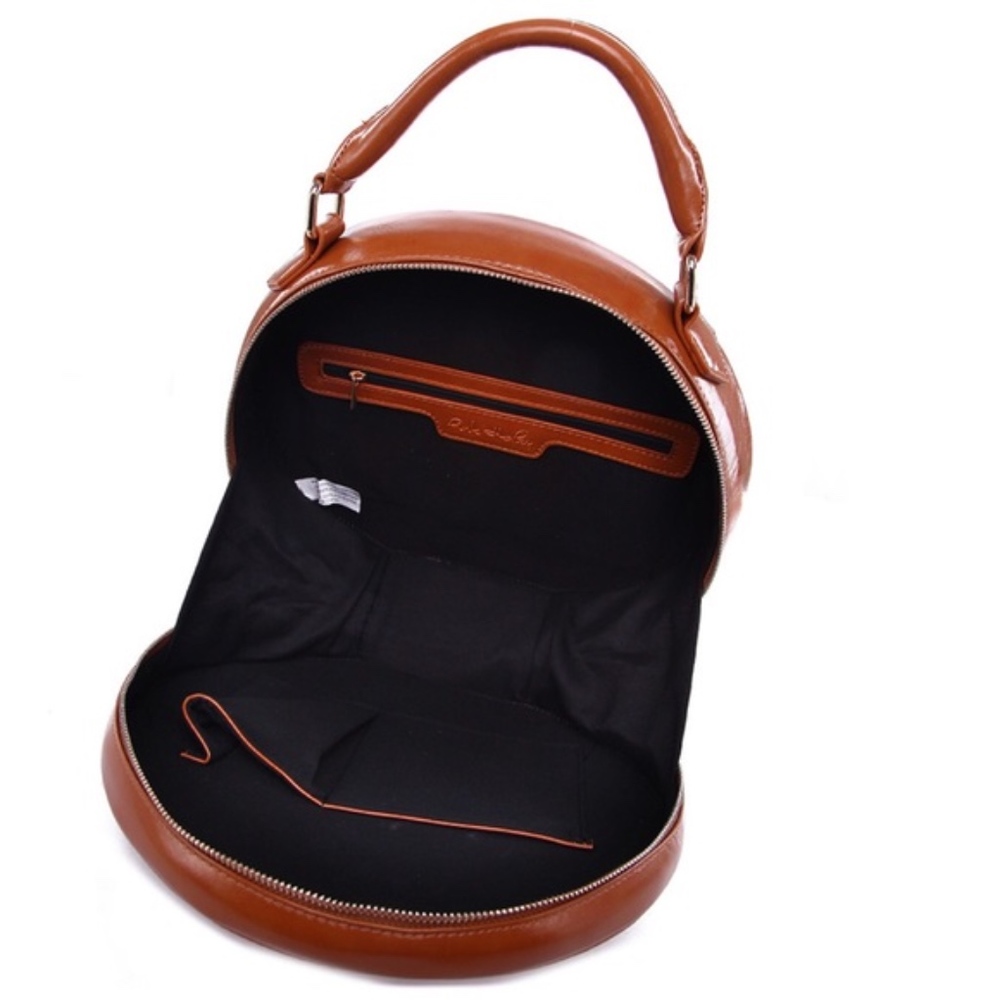 Pink Haley Black Hat Box Satchel Bag - Picture 5 of 5